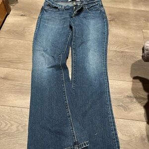 GAP Women's Flare Jeans in Deep Blue